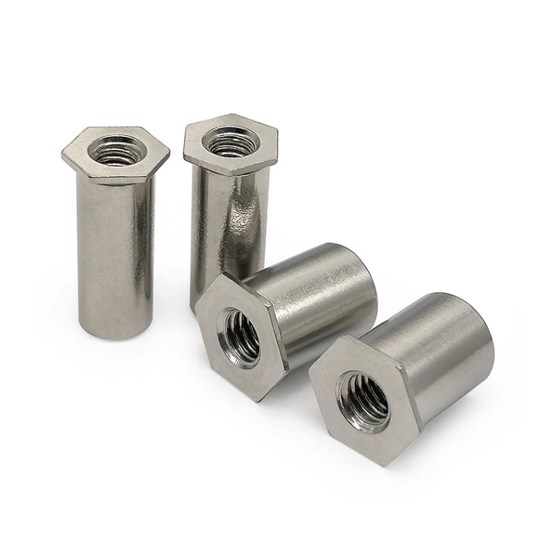 Зацврстена колона од не'рѓосувачки челик хексагонална ритам