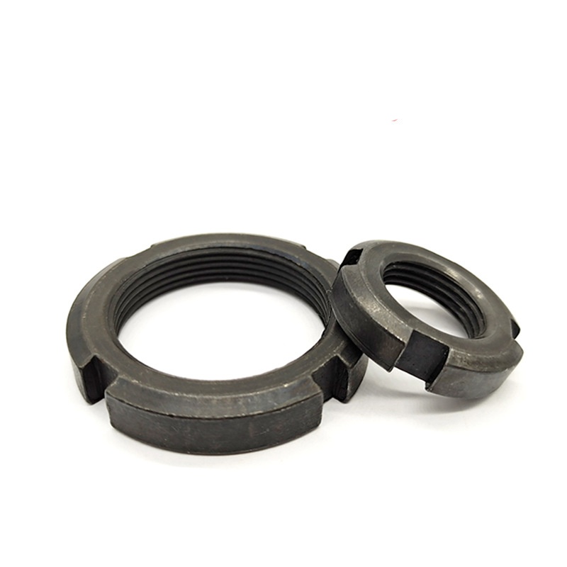 Двојна обезбедена тркалезна навртка со дупчиња за заклучување