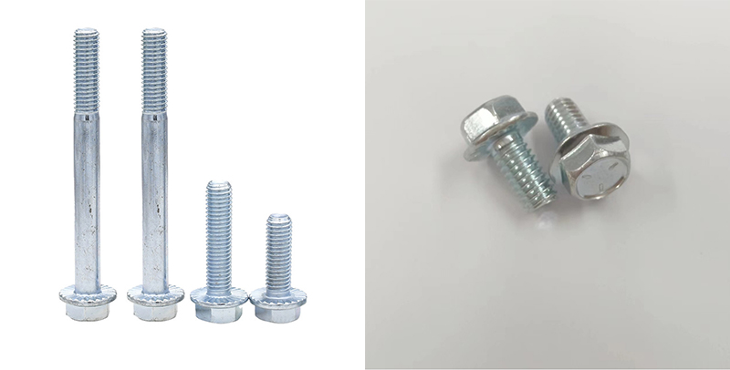 Large hexagon head flange bolts