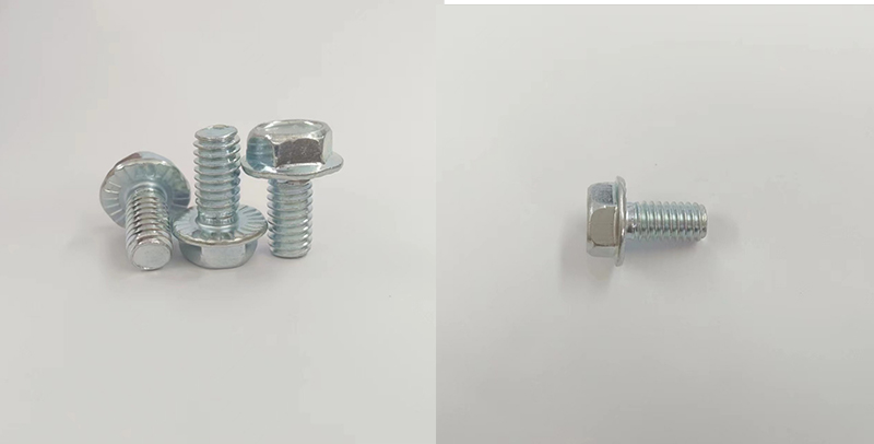 Large hexagon head flange bolts