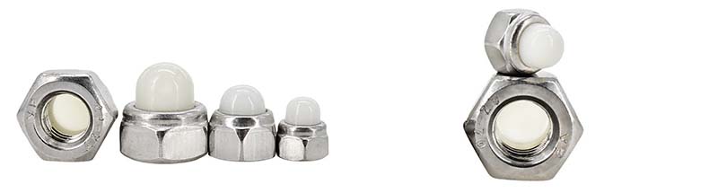 self locking domed cap nut self locking domed cap nut