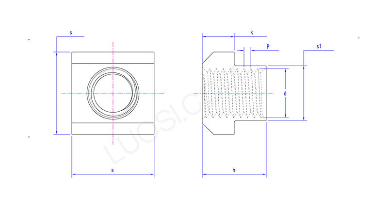 Compatible T Slot Nut